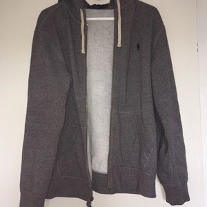 Men’s Polo grey jacket. Size L